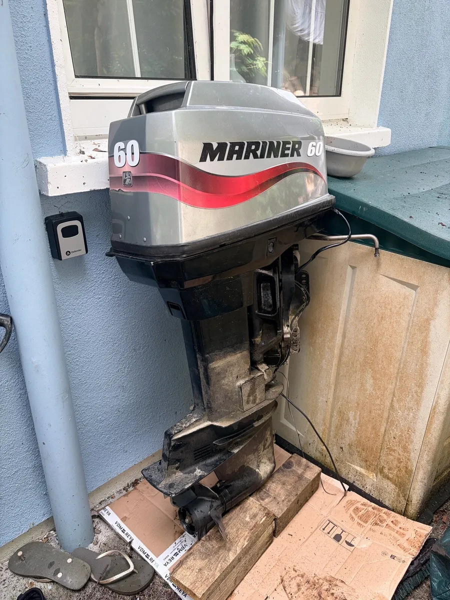 60hp mariner boat engine - Image 1