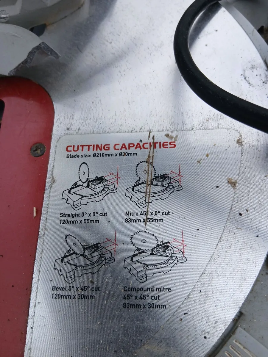 Chop saw working 100-percent perfect - Image 4