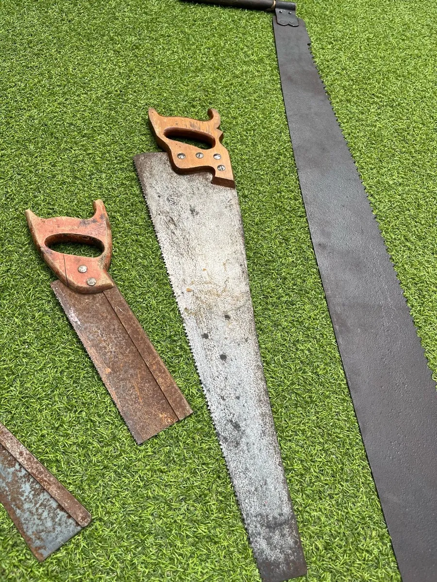 Vintage Hand saw - Image 4