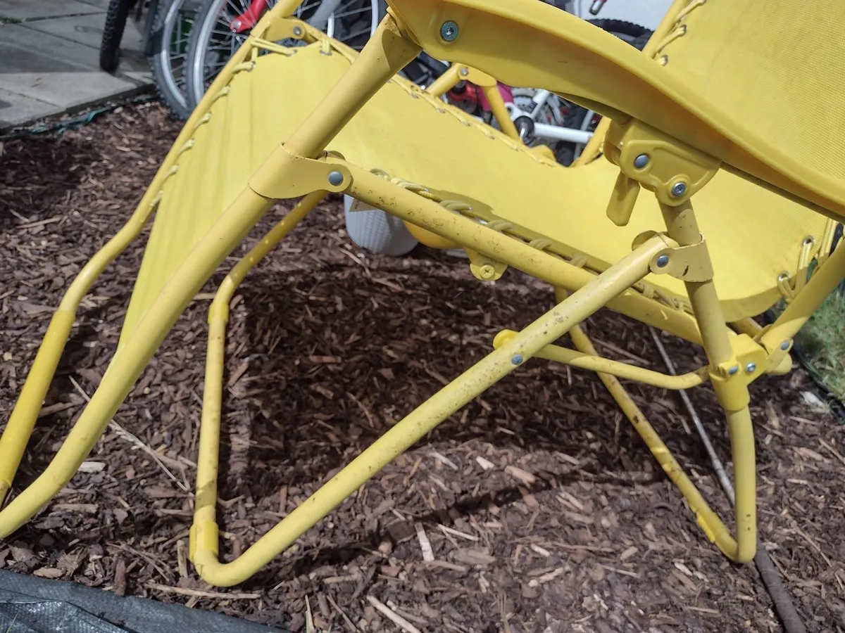 Recliner garden sun lounger - Image 4
