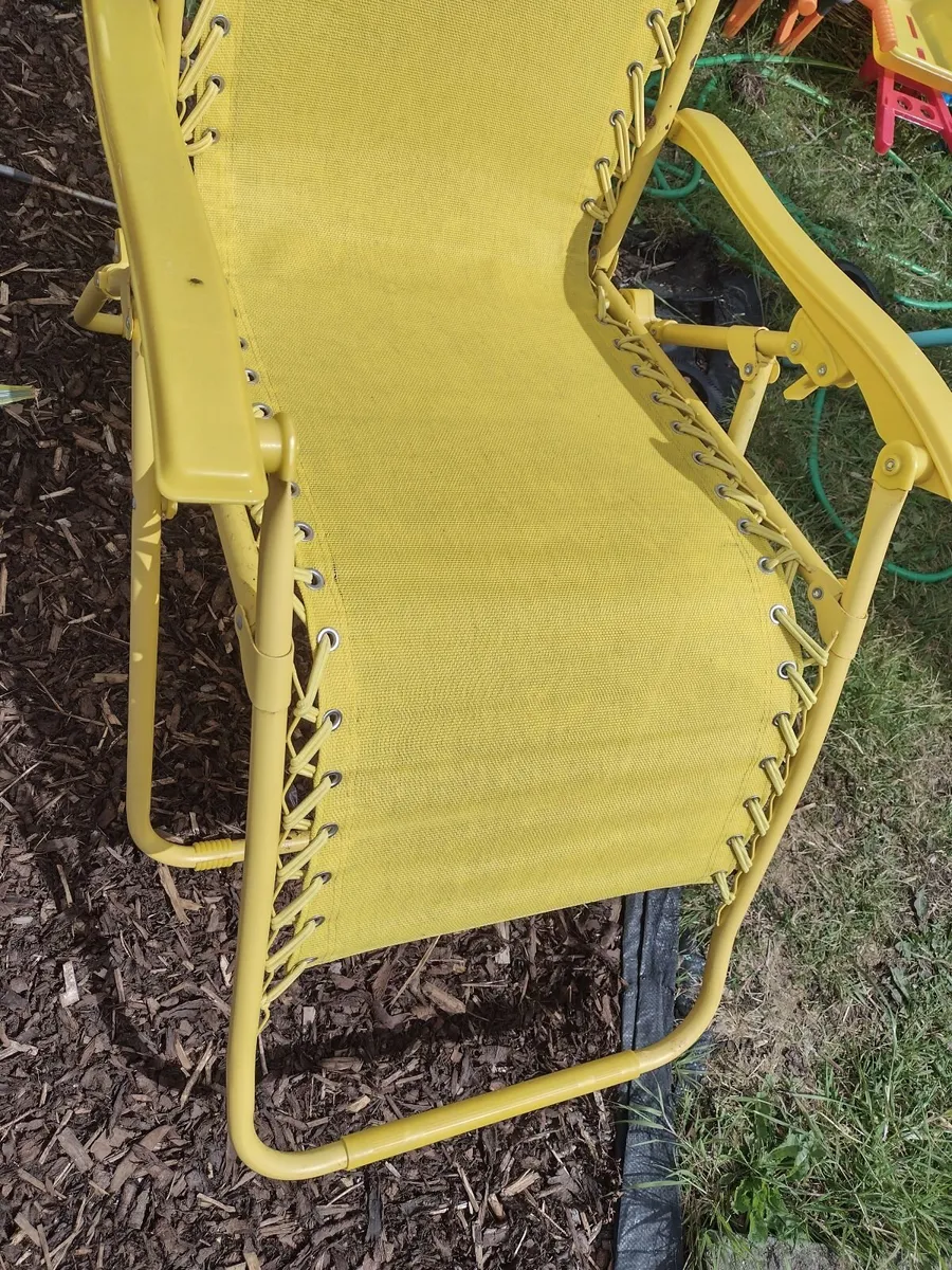 Recliner garden sun lounger - Image 2