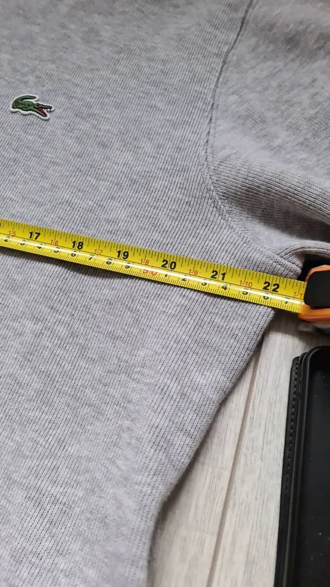 Lacoste 1/4 zip up jumper - Image 2