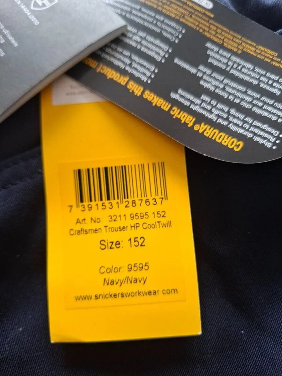 Snickers work trousers - Image 1