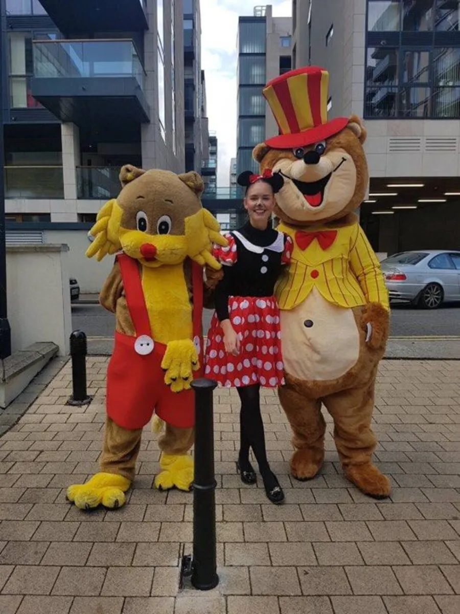 High Quality Circus Bear Mascot Costume - Image 3
