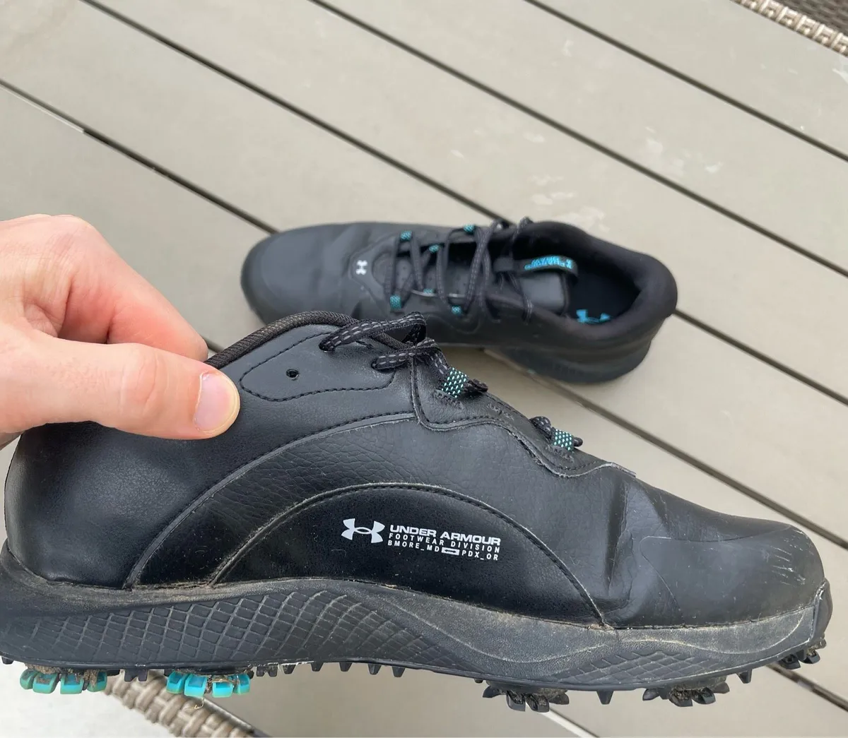 Golf shoes - Under Armour - UK 8 - Image 3