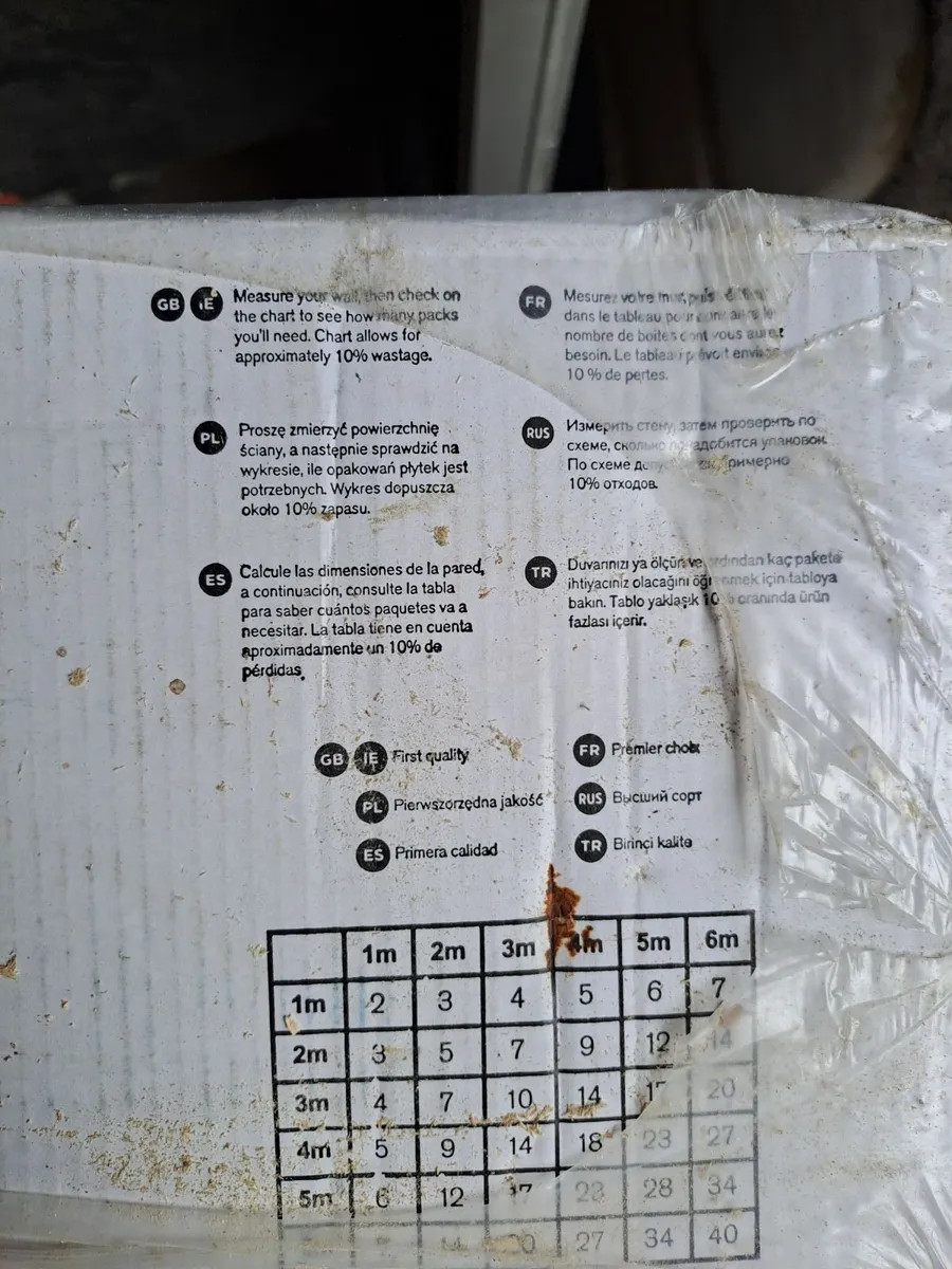 Free: 5 boxes white glazed Tiles (15cmsX15cms) - Image 3