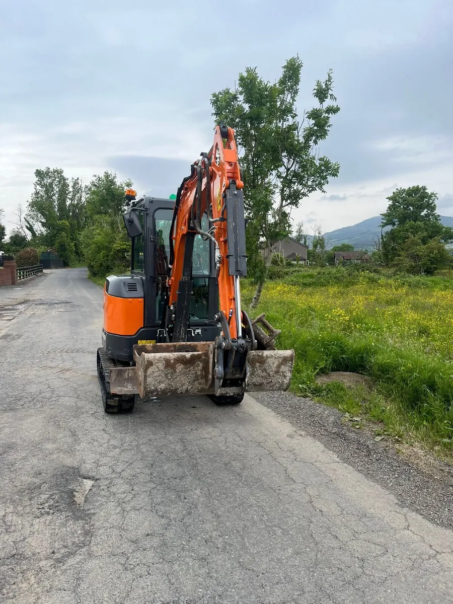 Doosan mini diggers - Image 4