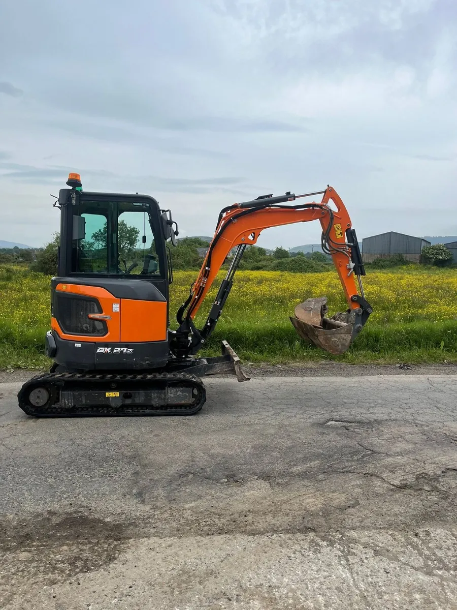 Doosan mini diggers - Image 3