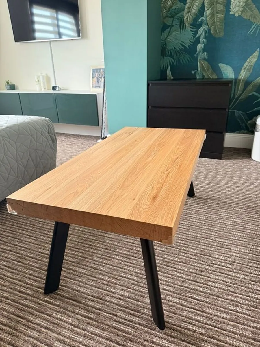 Coffee table-oak - Image 1