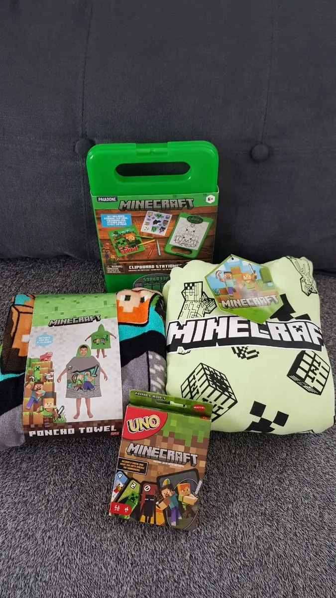 Minecraft Bundle kids BRAND NEW - Image 1