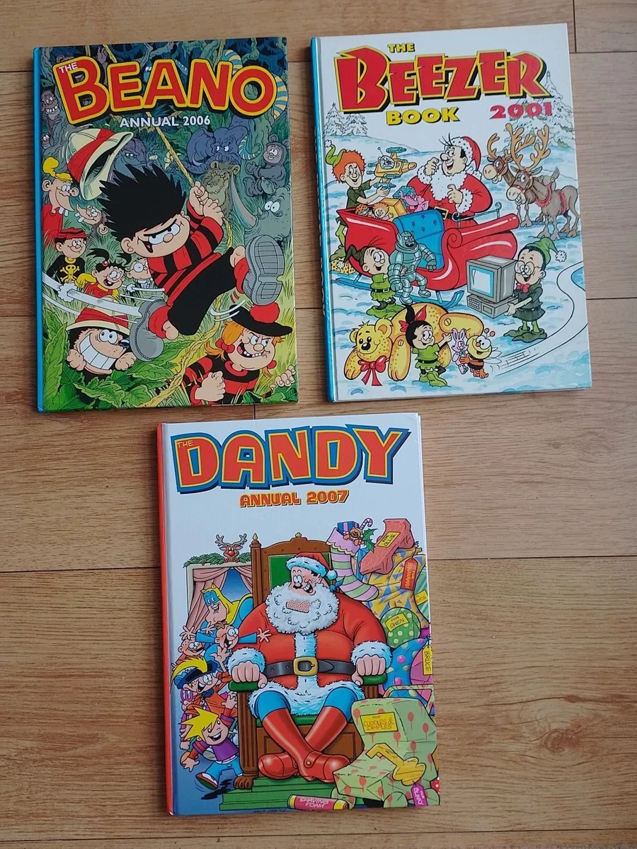 BEANO DANDY BEEZER THOMAS PAT WOMBLE ANNUALS. - Image 1