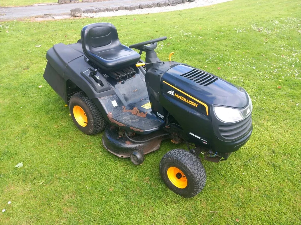 Mcculloch Ride on mower for sale - Image 3