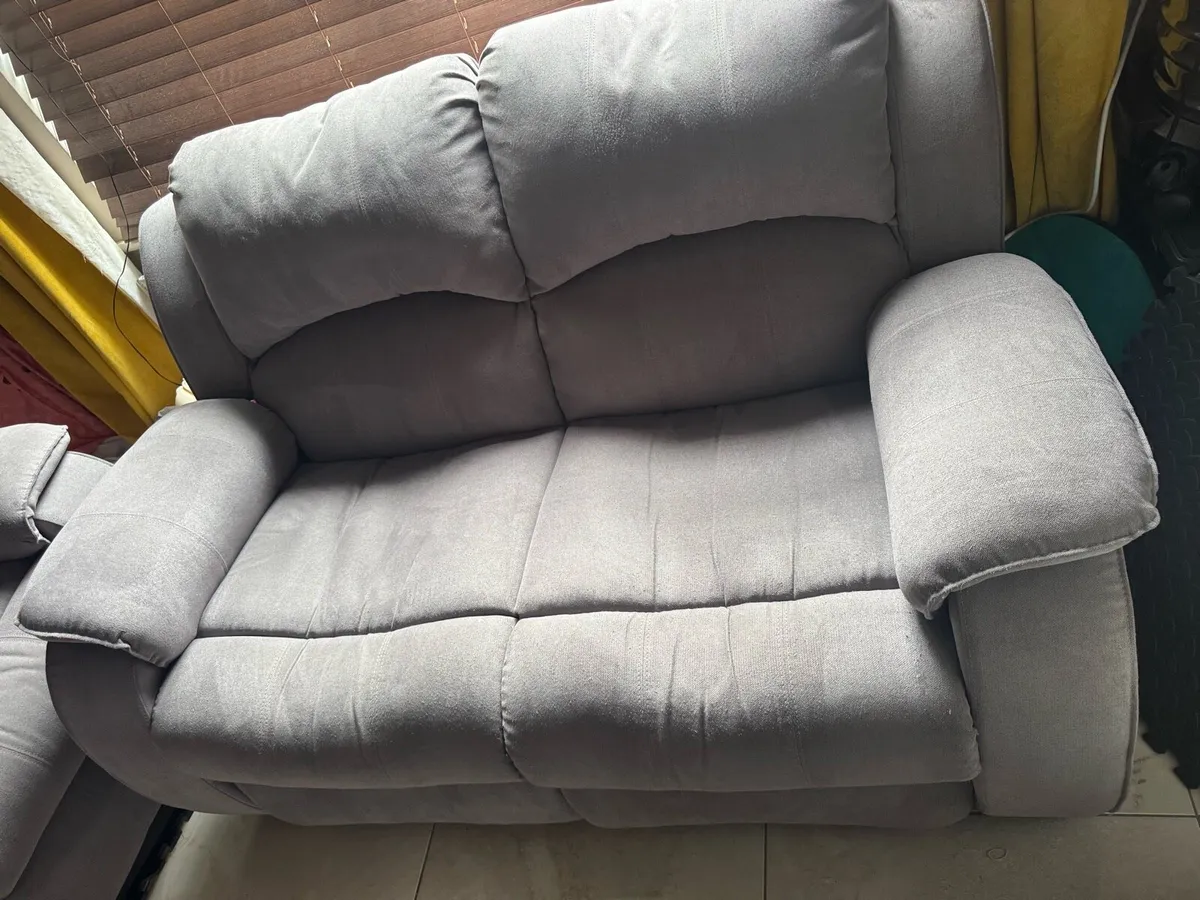 3 seater 2 seater Single recliner - Image 1