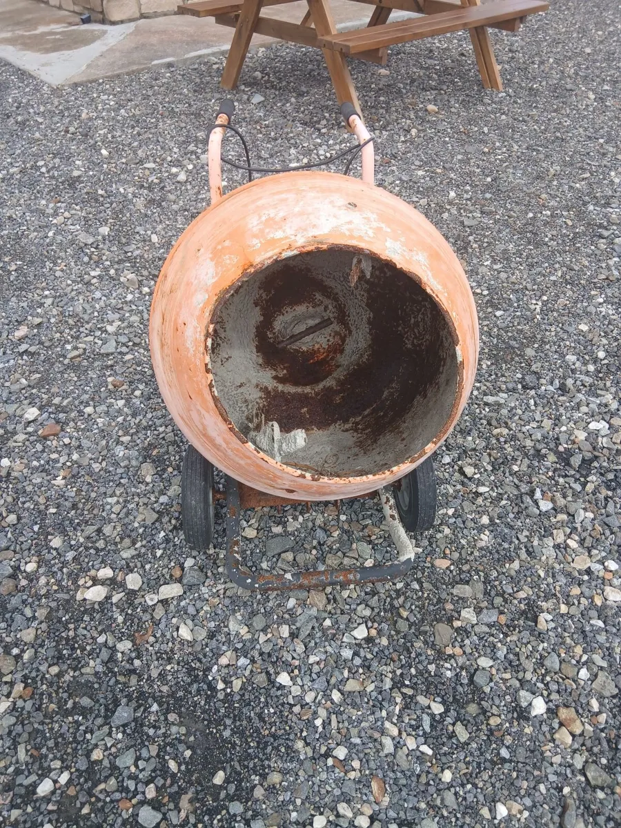 Electric cement mixer - Image 3