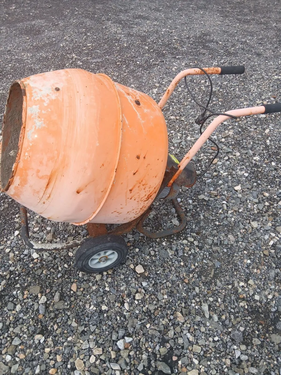 Electric cement mixer - Image 4
