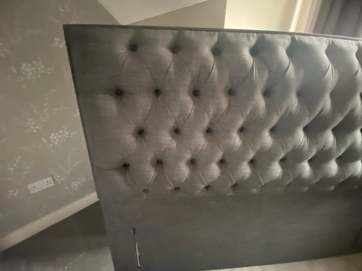 Super king grey headboard - Image 2