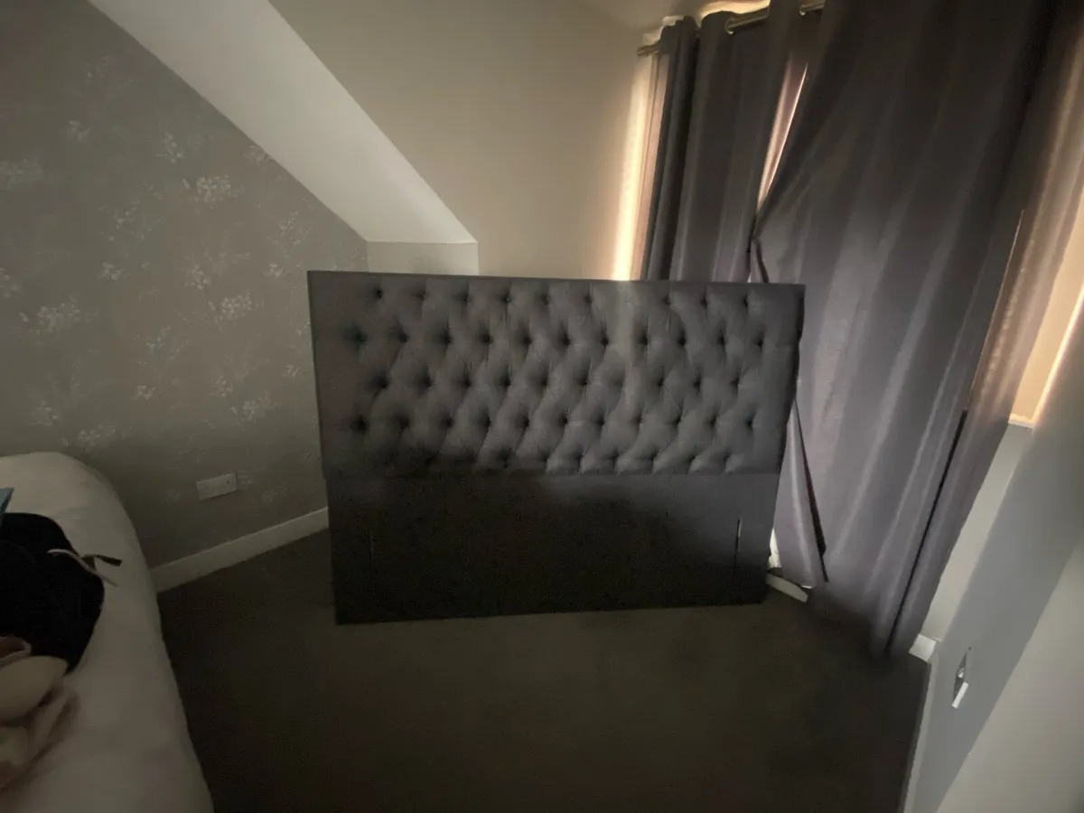 Super king grey headboard - Image 3