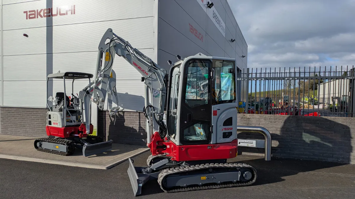 New Takeuchi TB325R - Image 1