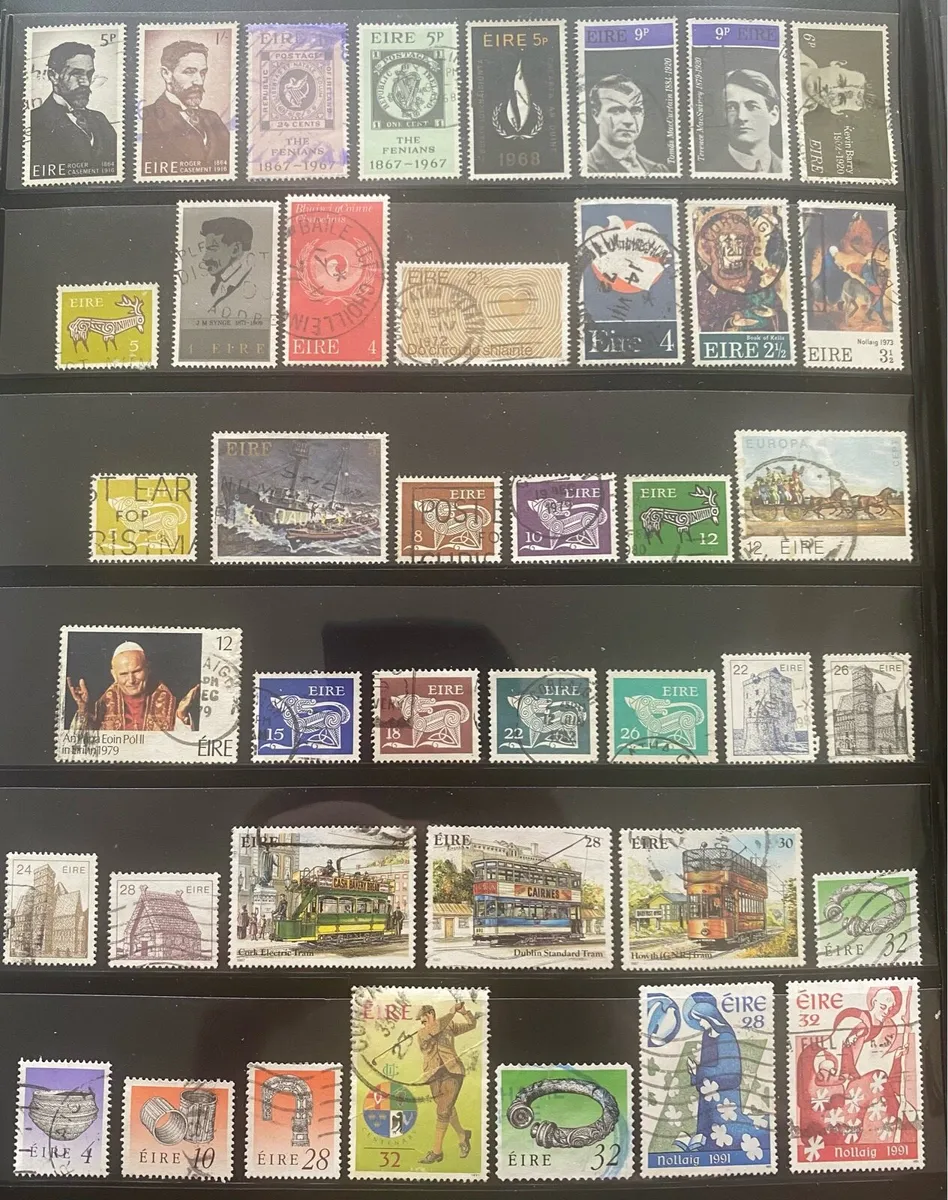Irelands stamp lot - Image 1