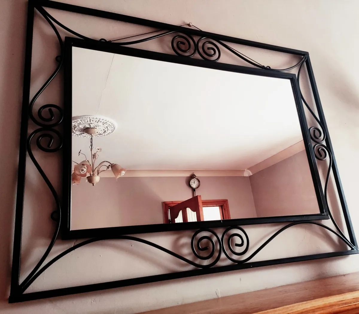 Black Framed Mirror - Image 2