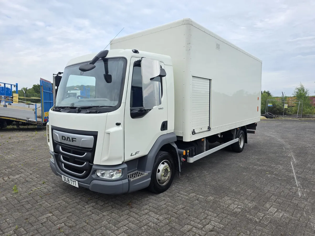 2018 DAF LF 180 4X2 with 18.5ft GRP Box - Image 3