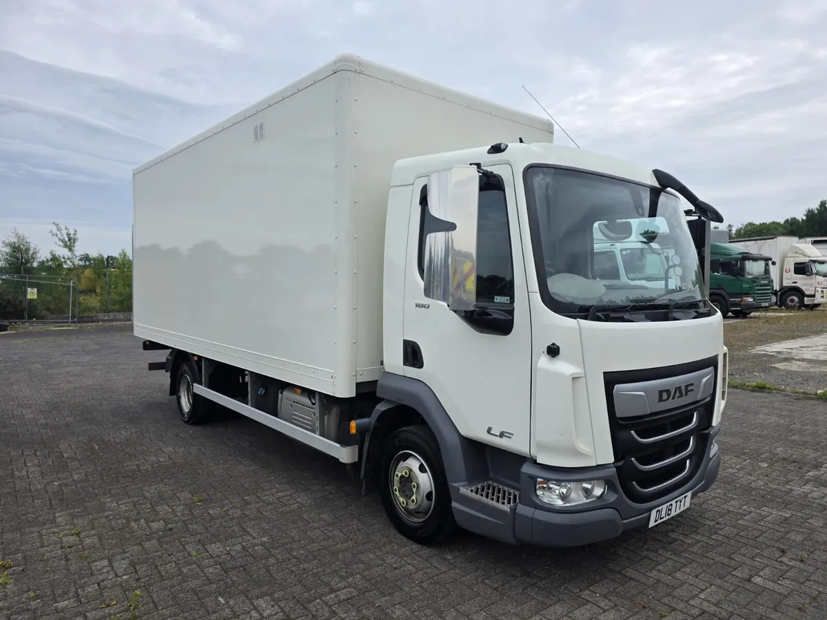 2018 DAF LF 180 4X2 with 18.5ft GRP Box - Image 1
