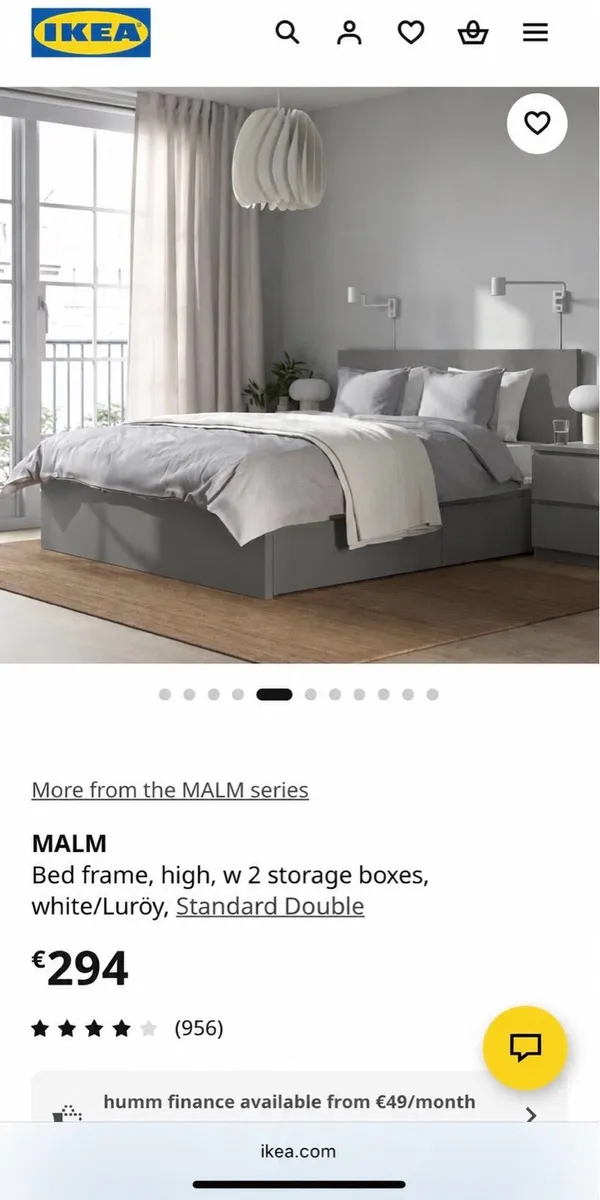 Double bed frame - Image 1
