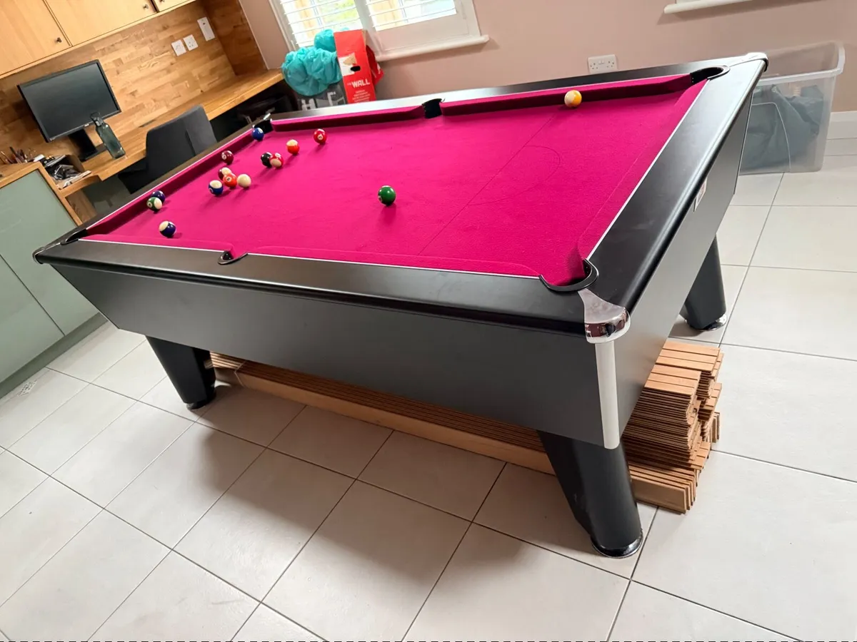 Pool Table 7x4 As New - Image 1
