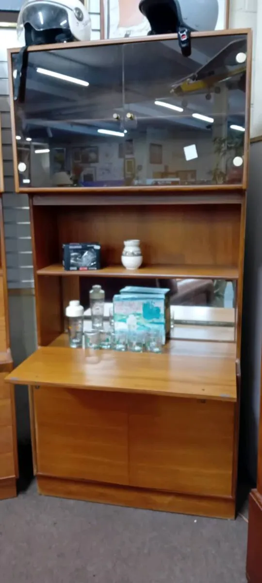Original Mid Century Teak Tunbridge Sideboard - Image 2