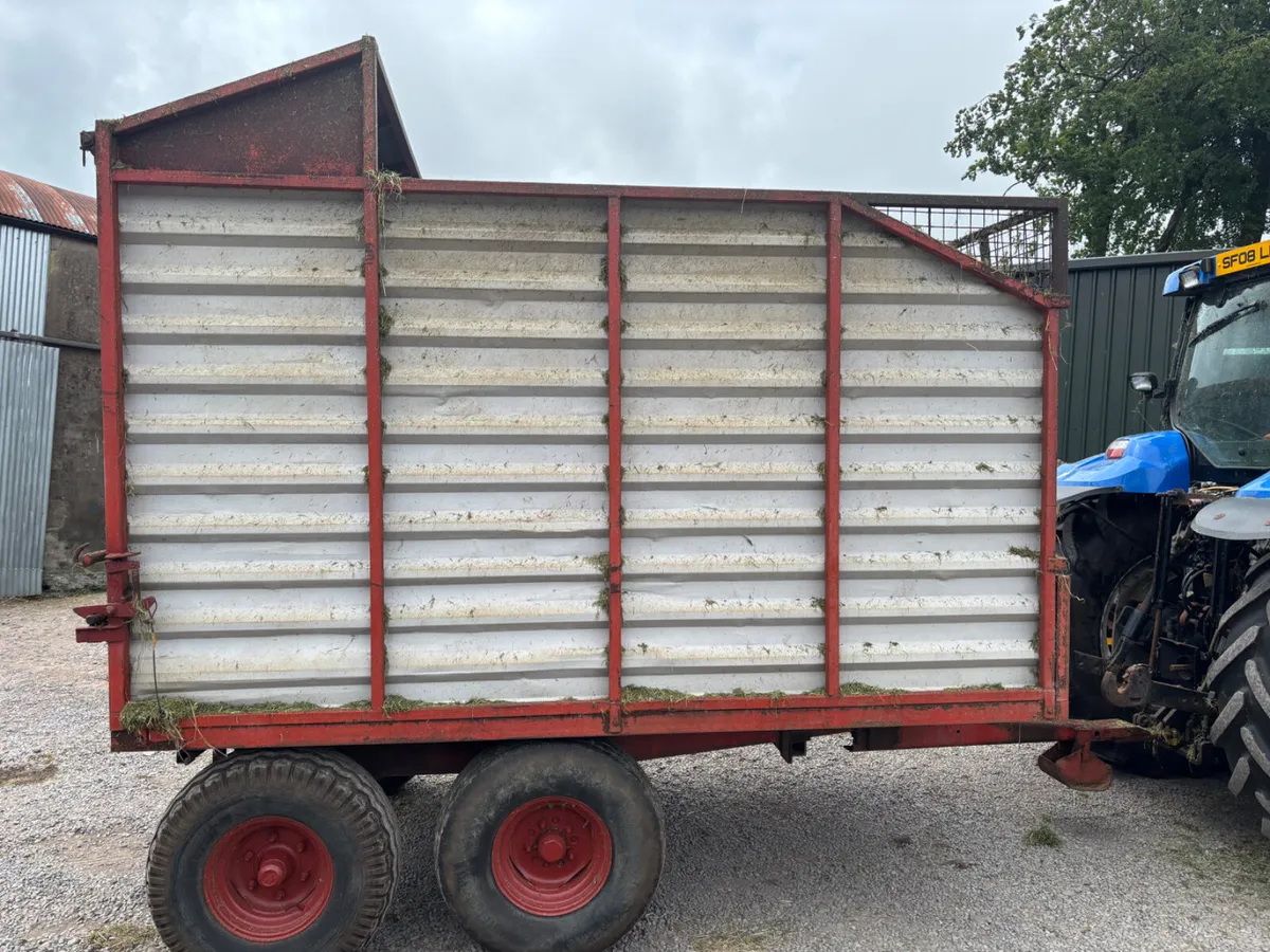 Silage trailer 11ft x 7ft - Image 4