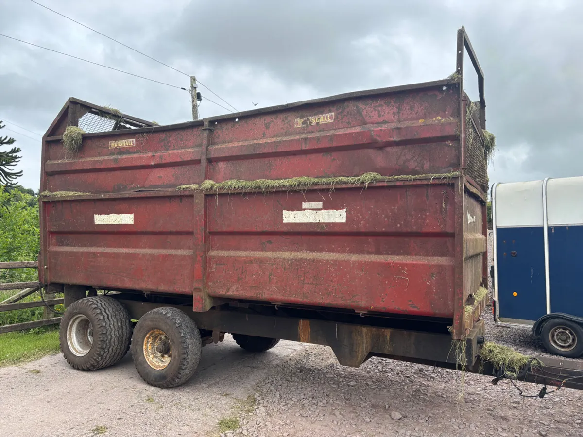 Marshall 16ft 7ft 6” silage trailer - Image 2