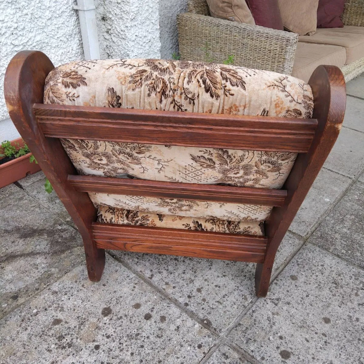 Dutch Oak Armchair - Image 4