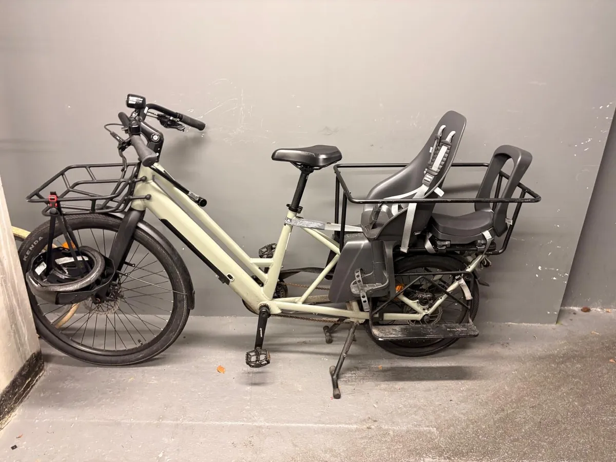 Kuma Sum Alpa Electric Cargo bike, Kryptolok lock - Image 1