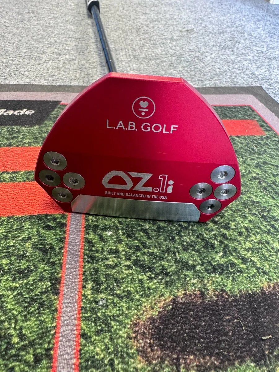 L.A.B. Golf OZ.1i Putter – Red - 33” - 76 lie a - Image 1