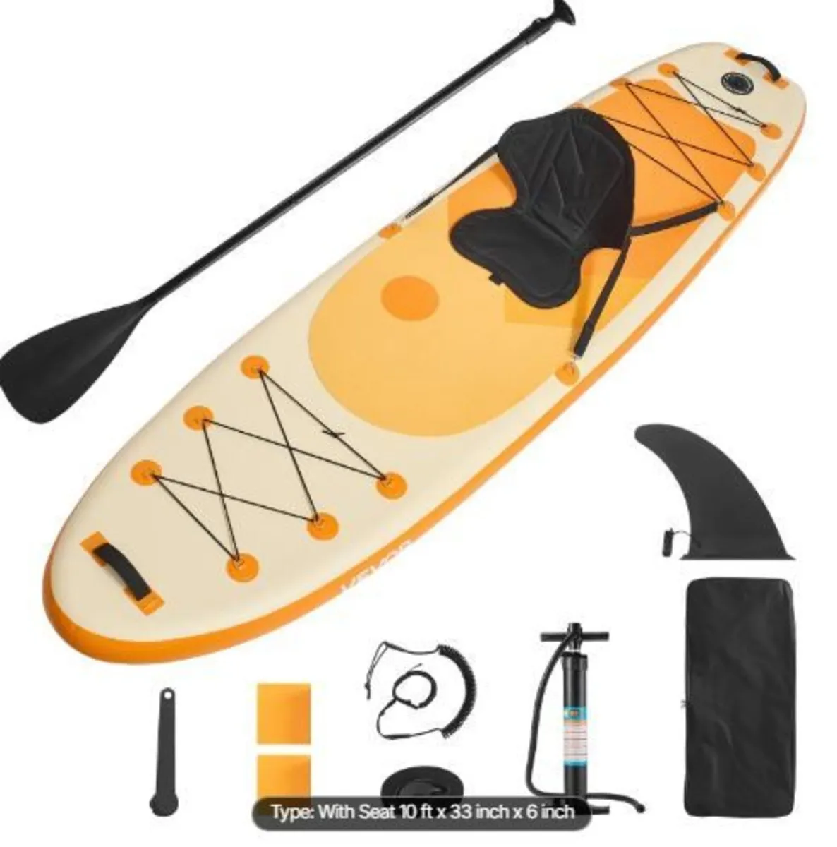 Inflatable Paddle Board with Seat - Image 2