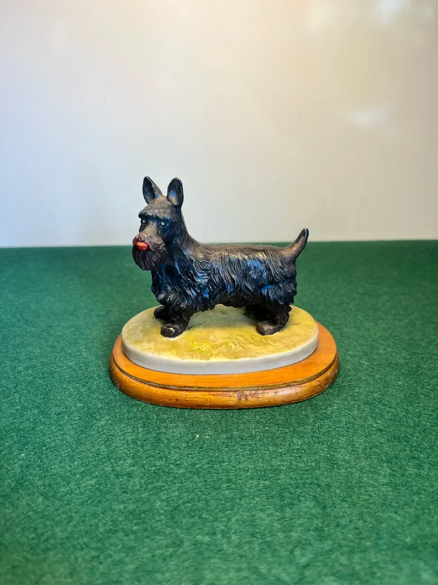 Vintage Black Scottie Figurine - Image 1