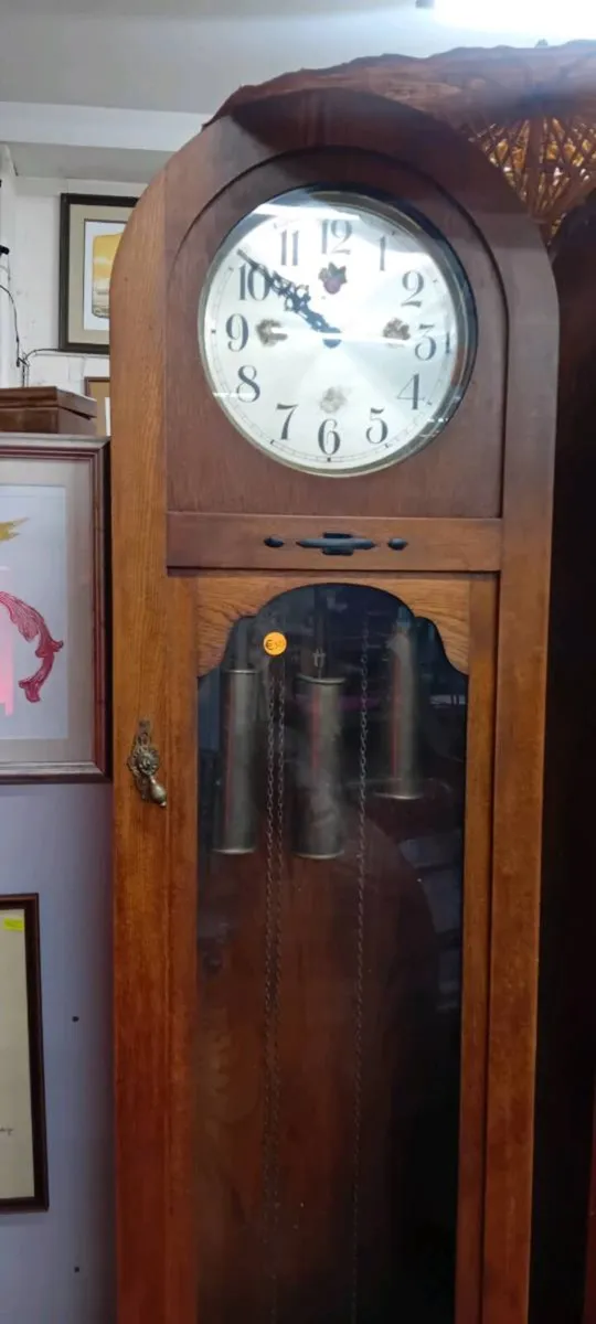 Early 20th Century Grandfather Clock - Image 2