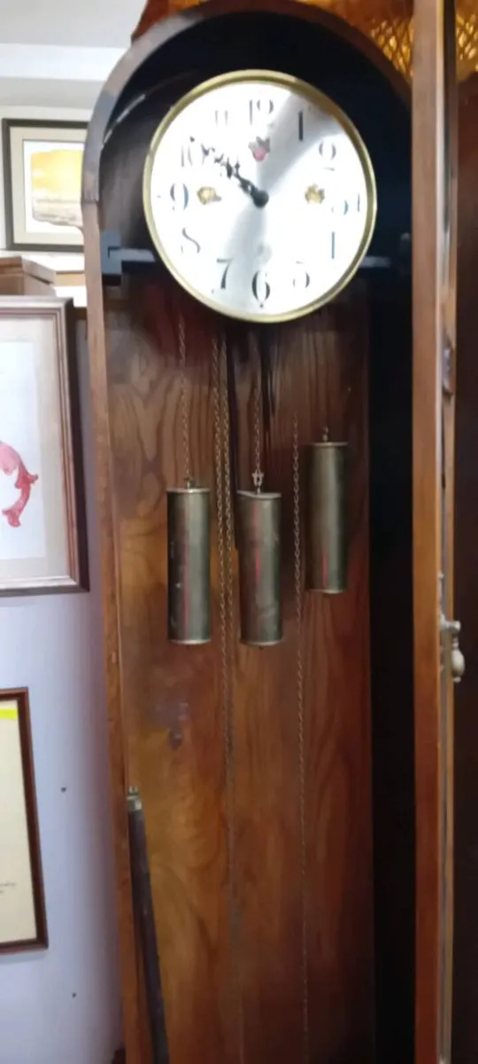 Early 20th Century Grandfather Clock - Image 3