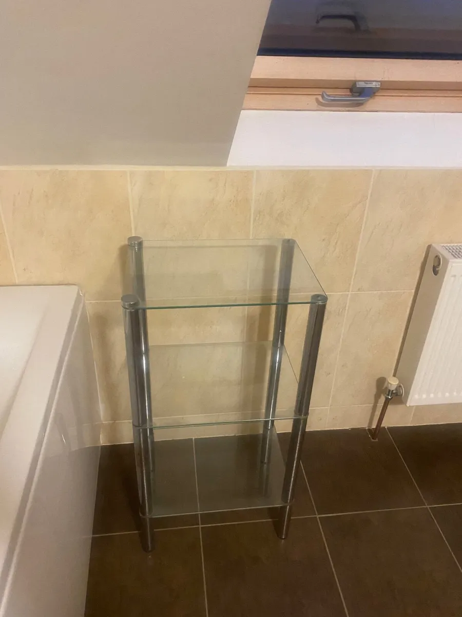 Glass Storage Unit for sale