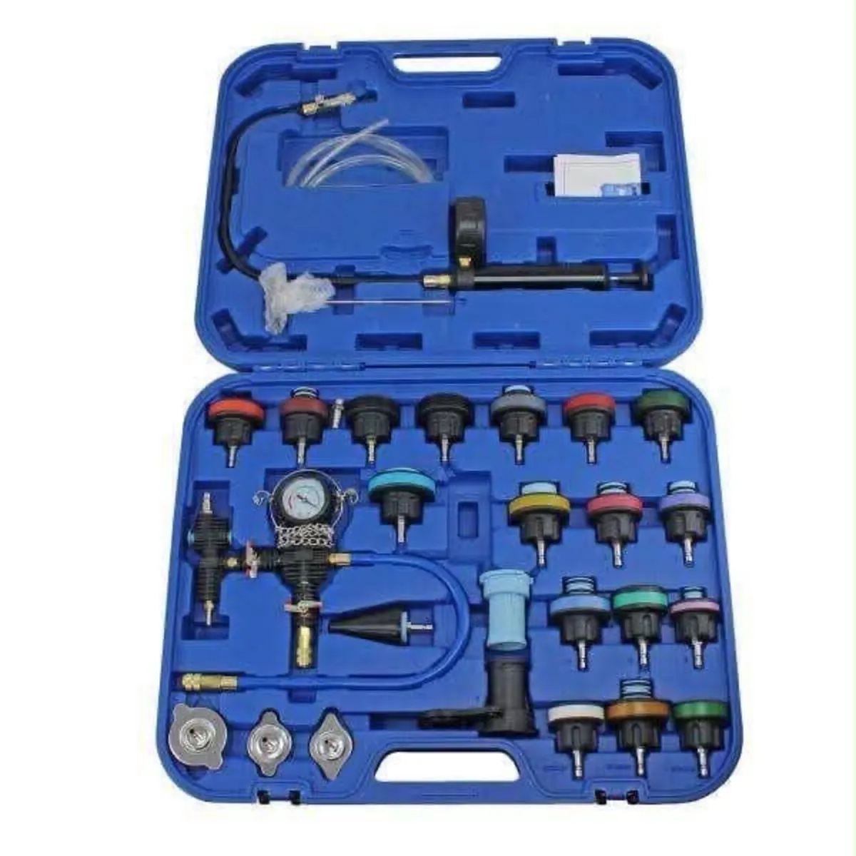 BRAND NEW 28 PCS COOLANT SYSTEM PRESSURE TESTER - Image 1