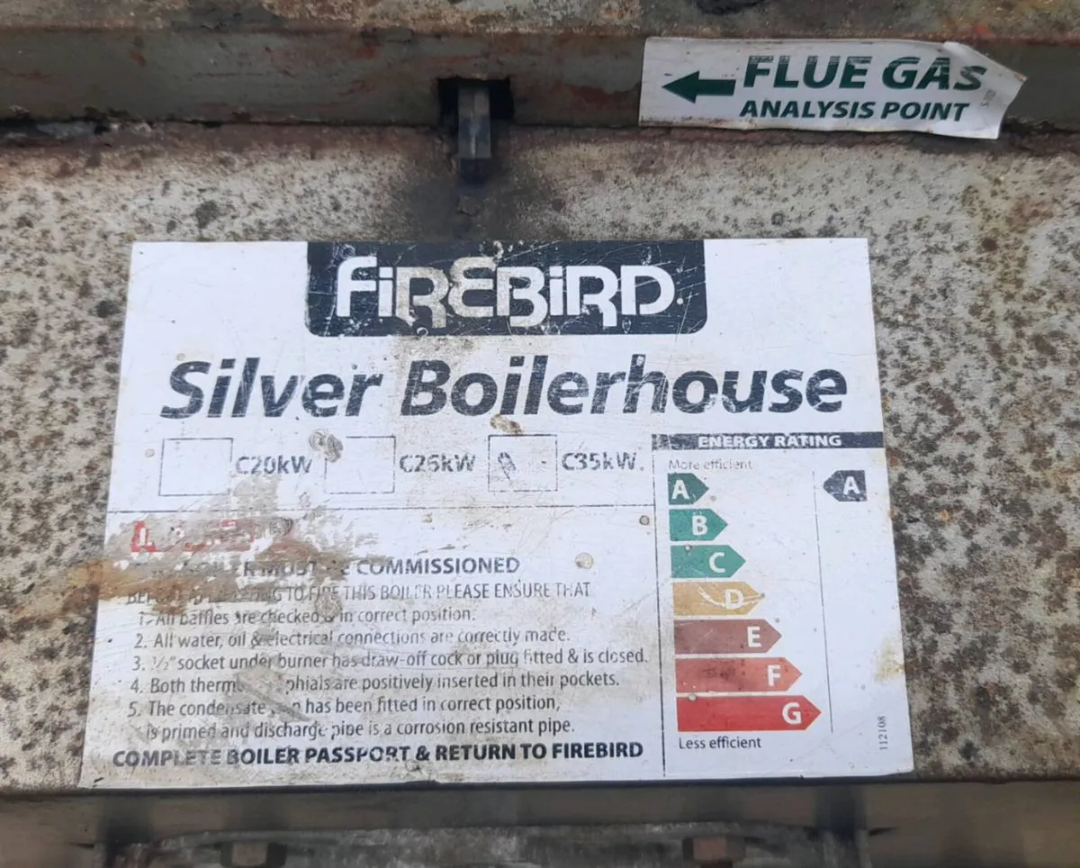 Firebird c35kw Silver Boilerhouse boiler - A Rated - Image 2