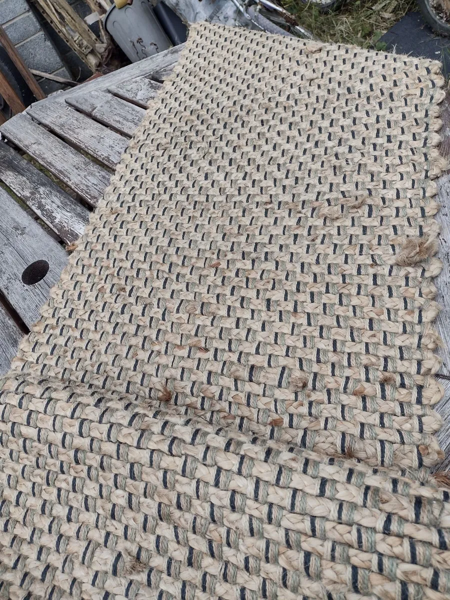 Jute & Sisal hall runner rug non slip back - Image 4