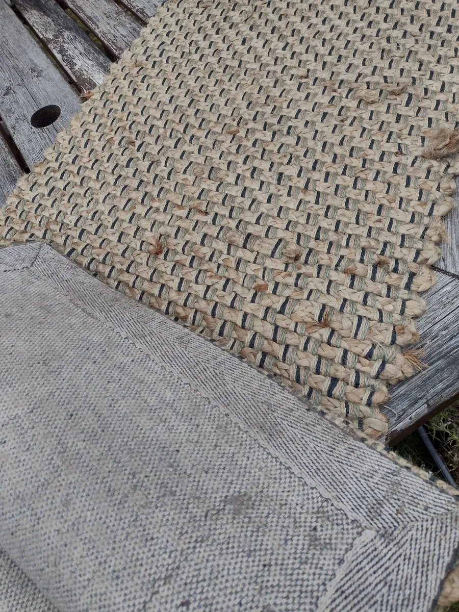 Jute & Sisal hall runner rug non slip back - Image 1