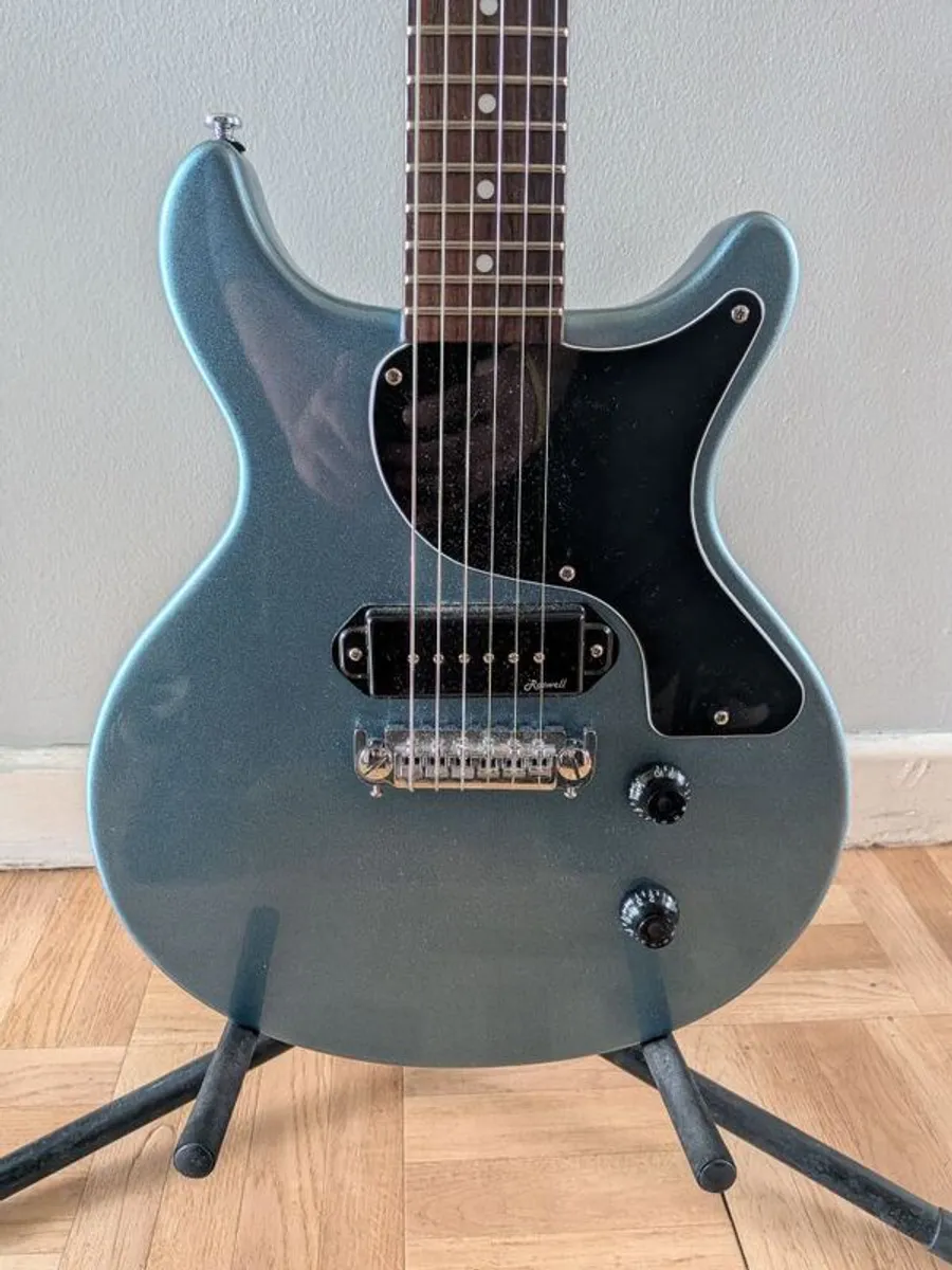 Harley Benton DC Junior Pelham Blue - Image 4