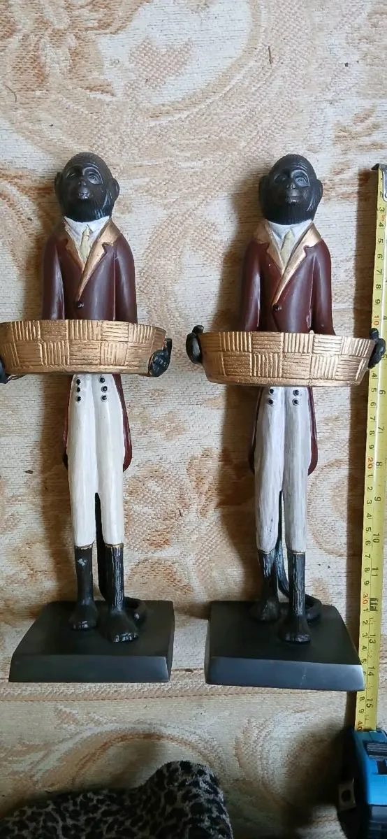 Pair Tea light holders - Image 2