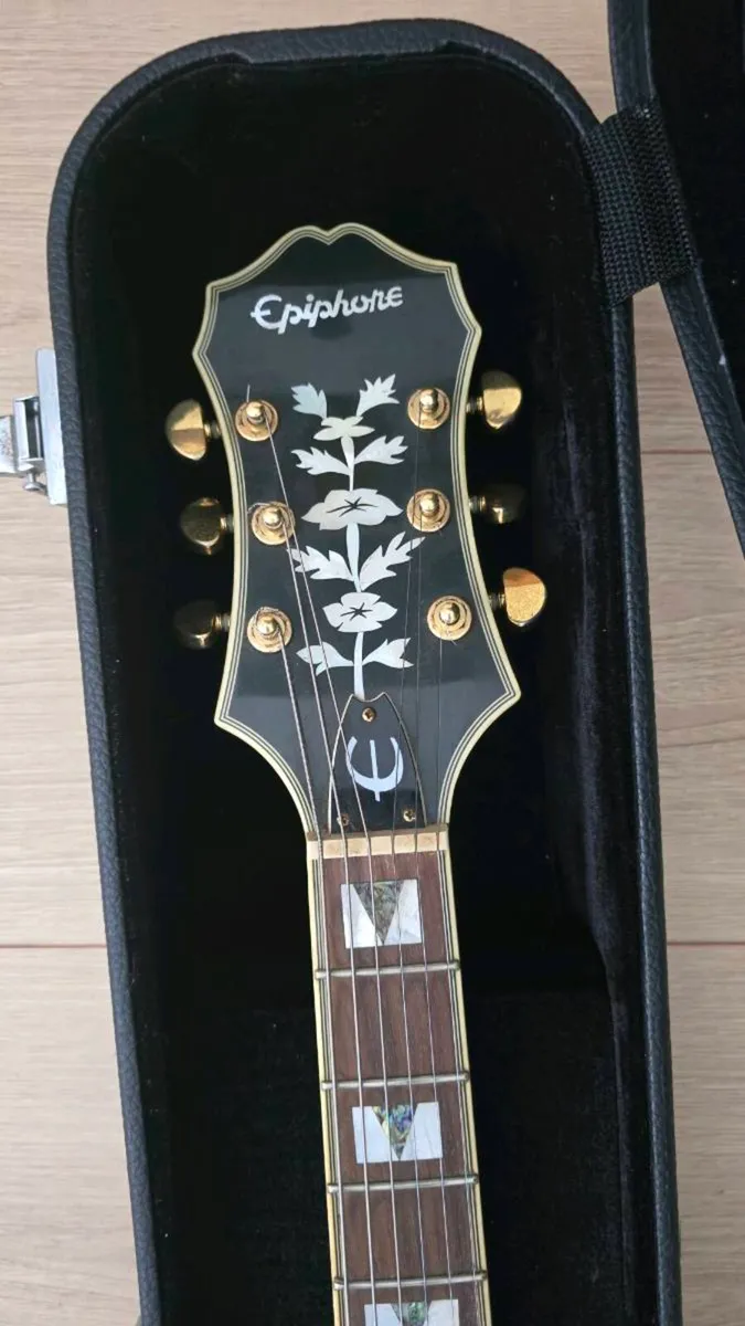 Epiphone Sheraton II (Korean Made, 2008) + Hard Ca - Image 4