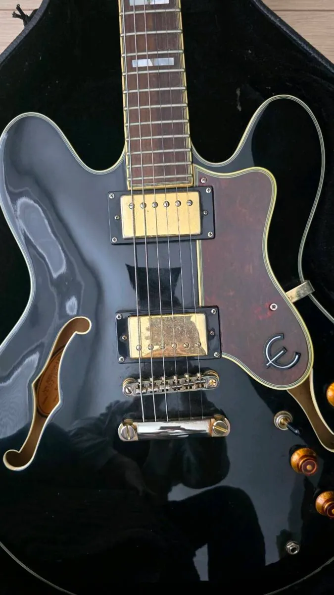 Epiphone Sheraton II (Korean Made, 2008) + Hard Ca - Image 1