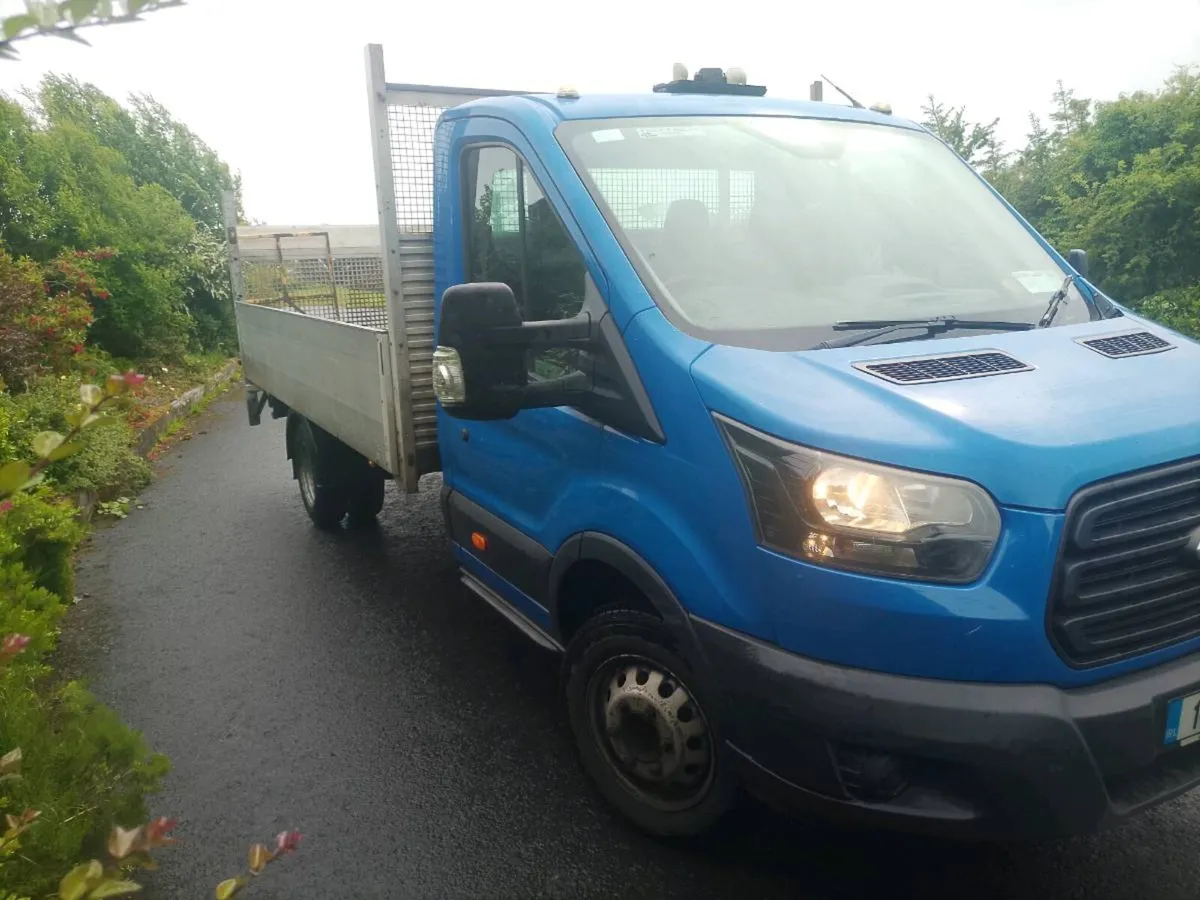 2017 Ford Transit pickup drop side tail lift - Image 3