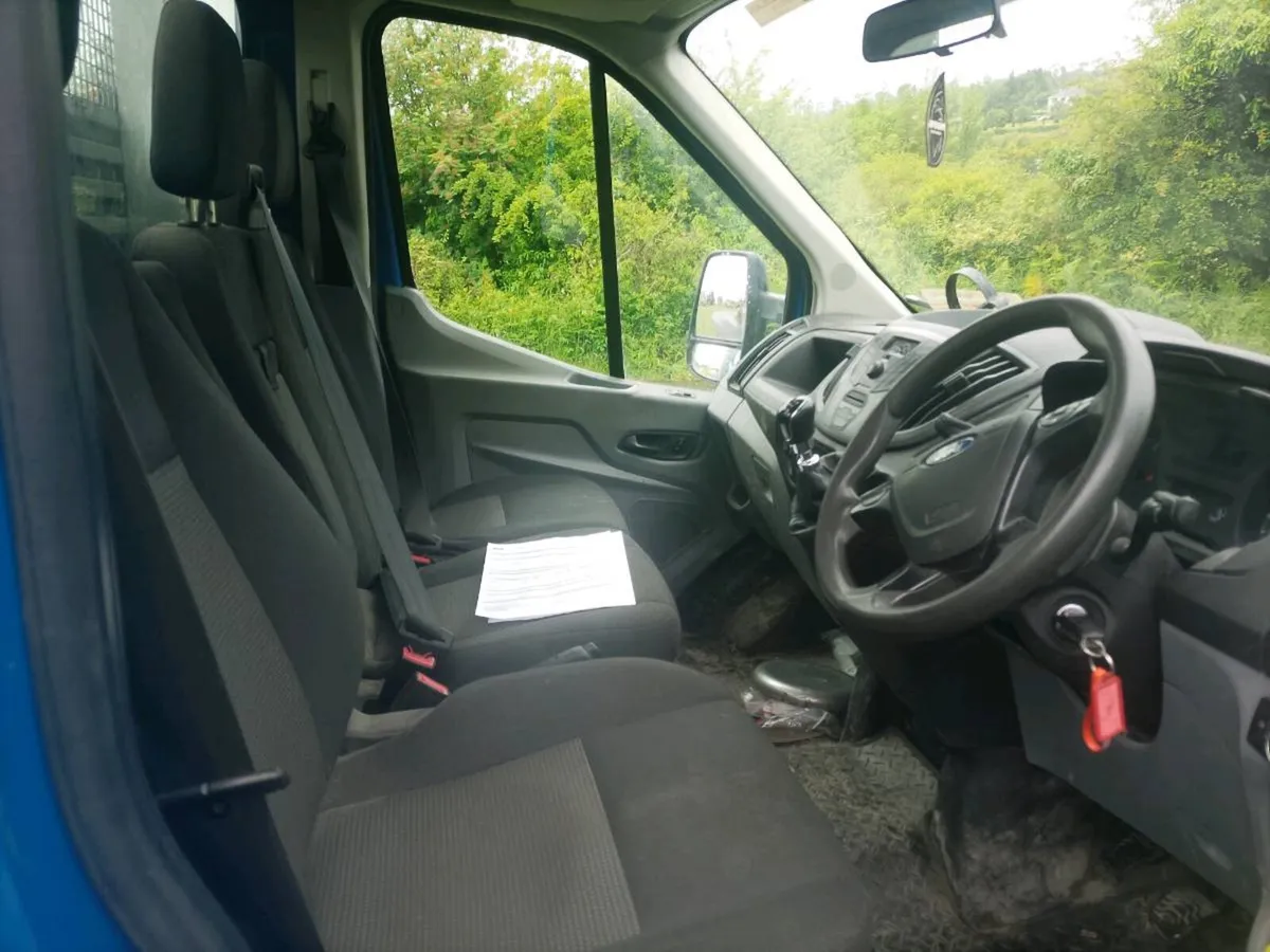 2017 Ford Transit pickup drop side tail lift - Image 4
