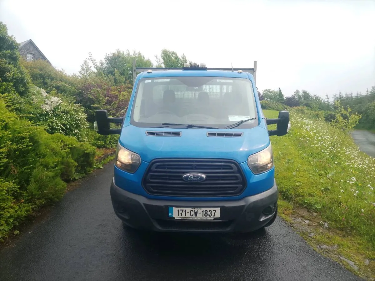 2017 Ford Transit pickup drop side tail lift - Image 2
